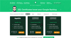 Desktop Screenshot of cyberssl.com